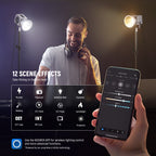 Neewer HS60B - портативный двухцветный LED-свет 60 Вт — изображение 6