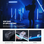 Neewer TL90C - RGBWW LED-трубка 94,5 cm с аккумулятором — изображение 9