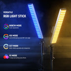 Neewer BH20C - комплект из 2 RGB LED-тубусов — изображение 4