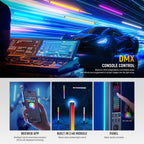 Neewer TL90C - RGBWW LED-трубка 94,5 cm с аккумулятором — изображение 6