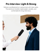 Hollyland Interview Adapter - адаптер-держатель для беспроводных микрофонов — изображение 1