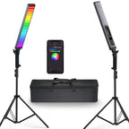 Neewer BH20C - комплект из 2 RGB LED-тубусов — изображение 1